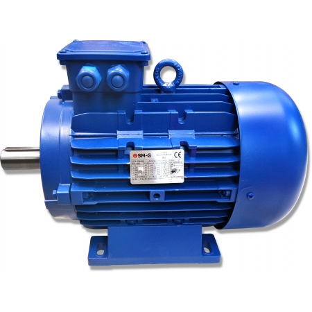 SILNIK ELEKTRYCZNY ŁAPOWY 7,5kW 400/690V 1455obr WAŁEK 38mm 3-FAZOWY